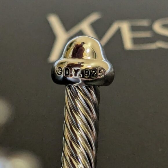 David Yurman 3mm Sunflower Braclet - Picture 4 of 13